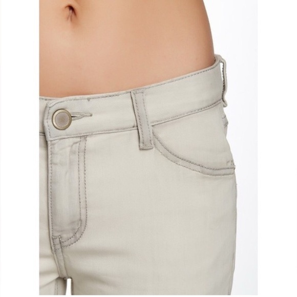 Free People Skylar Button Cuff Flare Jeans Sequoia - Picture 5 of 14